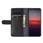 Housse Sony Xperia 5 II Cuir Fendu Housse Sony Xperia 5 II Cuir Fendu