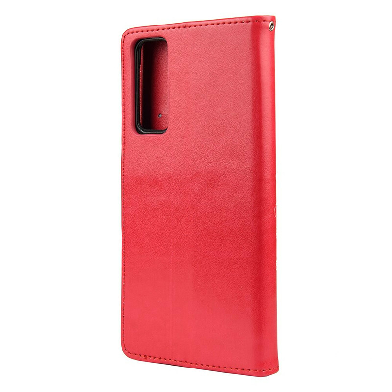 Housse Huawei P Smart 2021 Papillons et Fleurs à Lanière Housse Huawei P Smart 2021 Papillons et Fleurs à Lanière