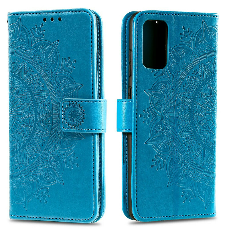 Housse Huawei P Smart 2021 Mandala Soleil Housse Huawei P Smart 2021 Mandala Soleil