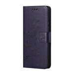 Housse Huawei P Smart 2021 Fleurs à Lanière Housse Huawei P Smart 2021 Fleurs à Lanière