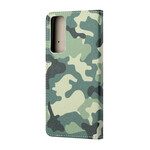 Housse Huawei P Smart 2021 Camouflage Militaire