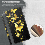 Housse Huawei P Smart 2021 Papillons Jaunes Housse Huawei P Smart 2021 Papillons Jaunes
