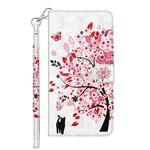 Housse Huawei P Smart 2021 Arbre Rose Housse Huawei P Smart 2021 Arbre Rose