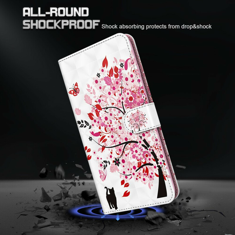 Housse Huawei P Smart 2021 Arbre Rose Housse Huawei P Smart 2021 Arbre Rose
