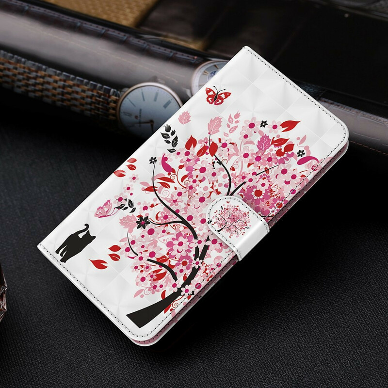 Housse Huawei P Smart 2021 Arbre Rose Housse Huawei P Smart 2021 Arbre Rose