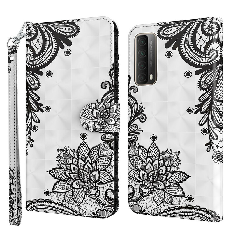 Housse Huawei P Smart 2021 Chic Dentelle Housse Huawei P Smart 2021 Chic Dentelle
