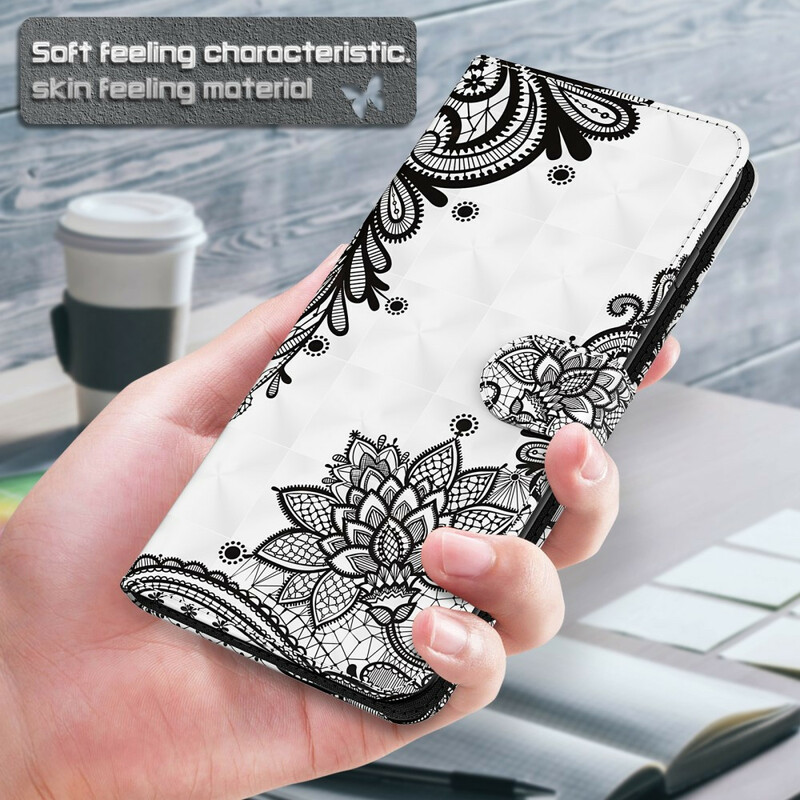 Housse Huawei P Smart 2021 Chic Dentelle Housse Huawei P Smart 2021 Chic Dentelle