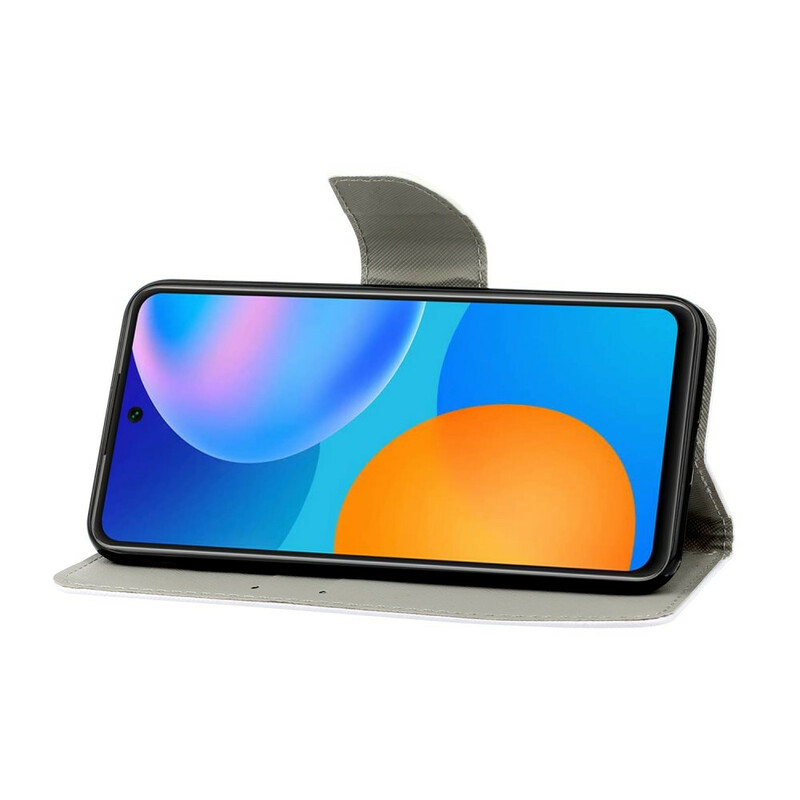 Housse Huawei P Smart 2021 Papillons et Lanière Housse Huawei P Smart 2021 Papillons et Lanière