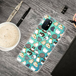 Coque OnePlus 8T Transparente Multiples Chats