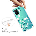 Coque OnePlus 8T Fleurs Blanches Coque OnePlus 8T Fleurs Blanches