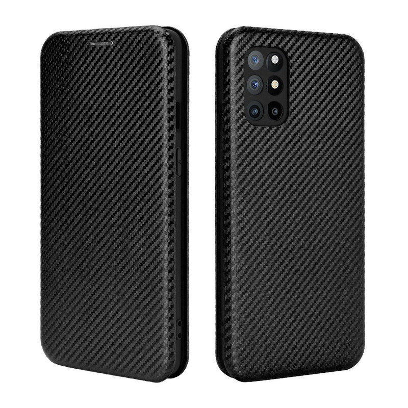 Flip Cover OnePlus 8T Silicone Carbone Coloré Flip Cover OnePlus 8T Silicone Carbone Coloré