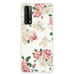 Coque Huawei P Smart 2021 Fleurs Liberty Coque Huawei P Smart 2021 Fleurs Liberty