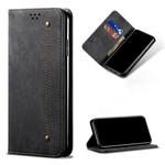 Flip Cover OnePlus 8T Simili Cuir Texture Jeans Flip Cover OnePlus 8T Simili Cuir Texture Jeans