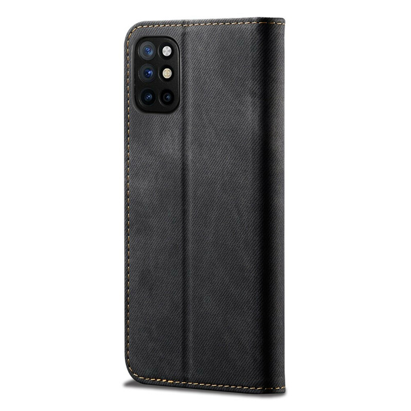 Flip Cover OnePlus 8T Simili Cuir Texture Jeans Flip Cover OnePlus 8T Simili Cuir Texture Jeans