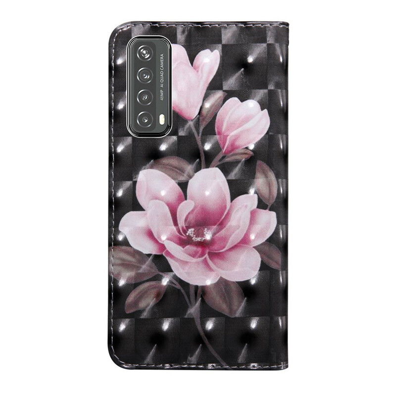 Housse Huawei P Smart 2021 Light Spot Fleurs Blossom