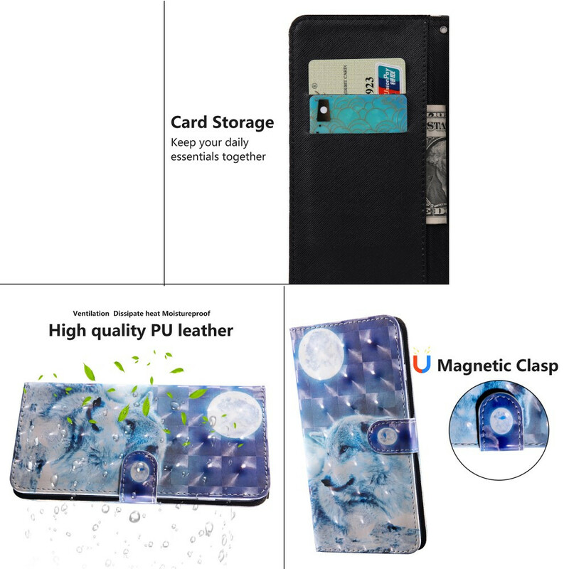 Housse Huawei P Smart 2021 Light Spot Hector le Loup Housse Huawei P Smart 2021 Light Spot Hector le Loup
