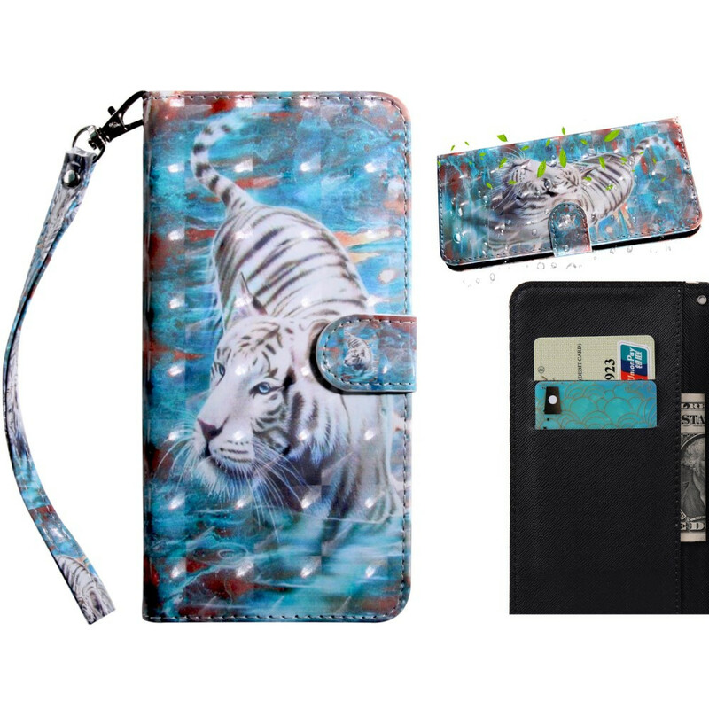 Housse Huawei P Smart 2021 Light Spot Lucien le Tigre Housse Huawei P Smart 2021 Light Spot Lucien le Tigre