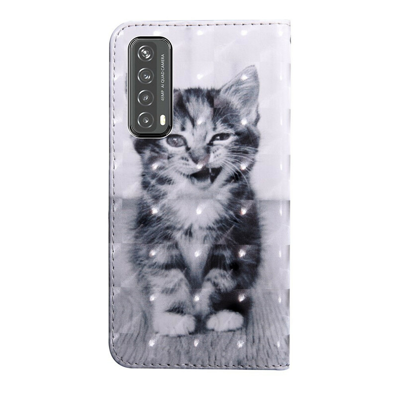 Housse Huawei P Smart 2021 Light Spot Ignace le Chaton