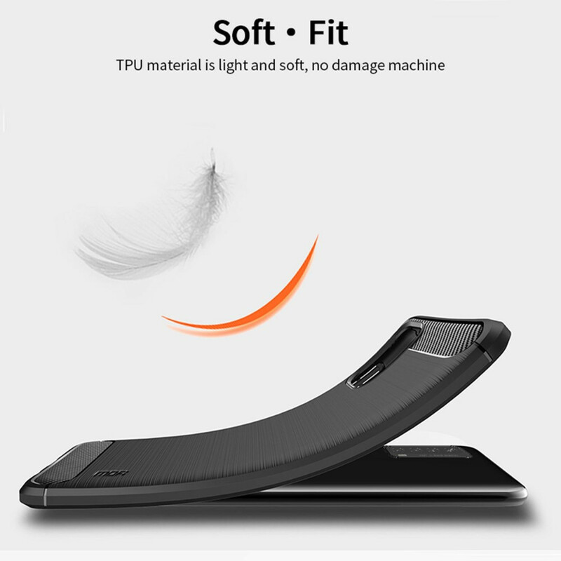 Coque Huawei P Smart 2021 Fibre Carbone Brossée MOFI Coque Huawei P Smart 2021 Fibre Carbone Brossée MOFI