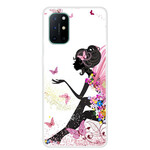 Coque OnePlus 8T Butterfly Lady Coque OnePlus 8T Butterfly Lady