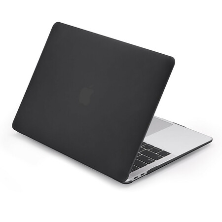 Batianda Coque pour 2018 2019 MacBook Air 13 Mat Plastique Coque Rigide Housse étui pour Neuf MacBook Air 13.3 Pouces avec Retina Modèle:A1932,Noir 