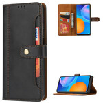 Housse Huawei P Smart 2021 Porte-Carte Frontal avec Sangle Housse Huawei P Smart 2021 Porte-Carte Frontal avec Sangle