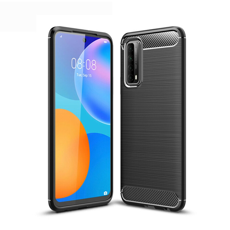 Coque Huawei P Smart 2021 Fibre Carbone Brossée Coque Huawei P Smart 2021 Fibre Carbone Brossée