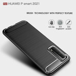 Coque Huawei P Smart 2021 Fibre Carbone Brossée Coque Huawei P Smart 2021 Fibre Carbone Brossée