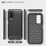 Coque Huawei P Smart 2021 Fibre Carbone Brossée Coque Huawei P Smart 2021 Fibre Carbone Brossée