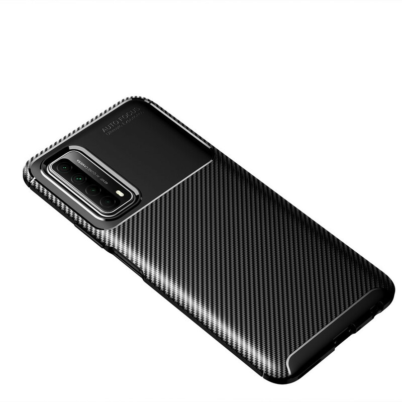 Coque Huawei P Smart 2021 Texture Fibre Carbone Flexible Coque Huawei P Smart 2021 Texture Fibre Carbone Flexible