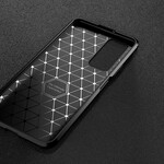 Coque Huawei P Smart 2021 Texture Fibre Carbone Flexible