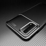 Coque Huawei P Smart 2021 Texture Fibre Carbone Flexible