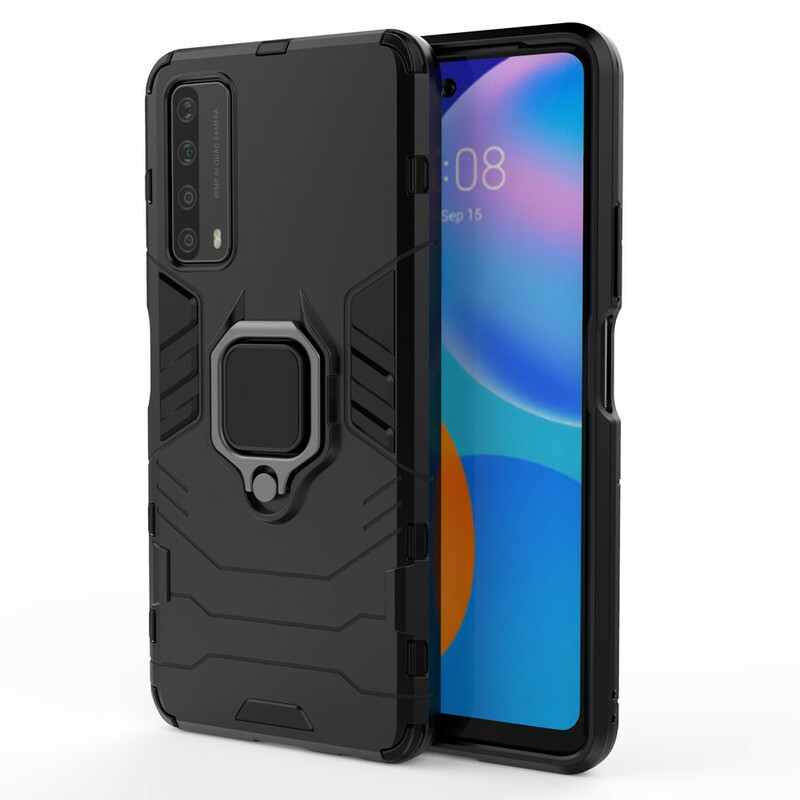 Coque Huawei P Smart 2021 Ring Résistante Coque Huawei P Smart 2021 Ring Résistante