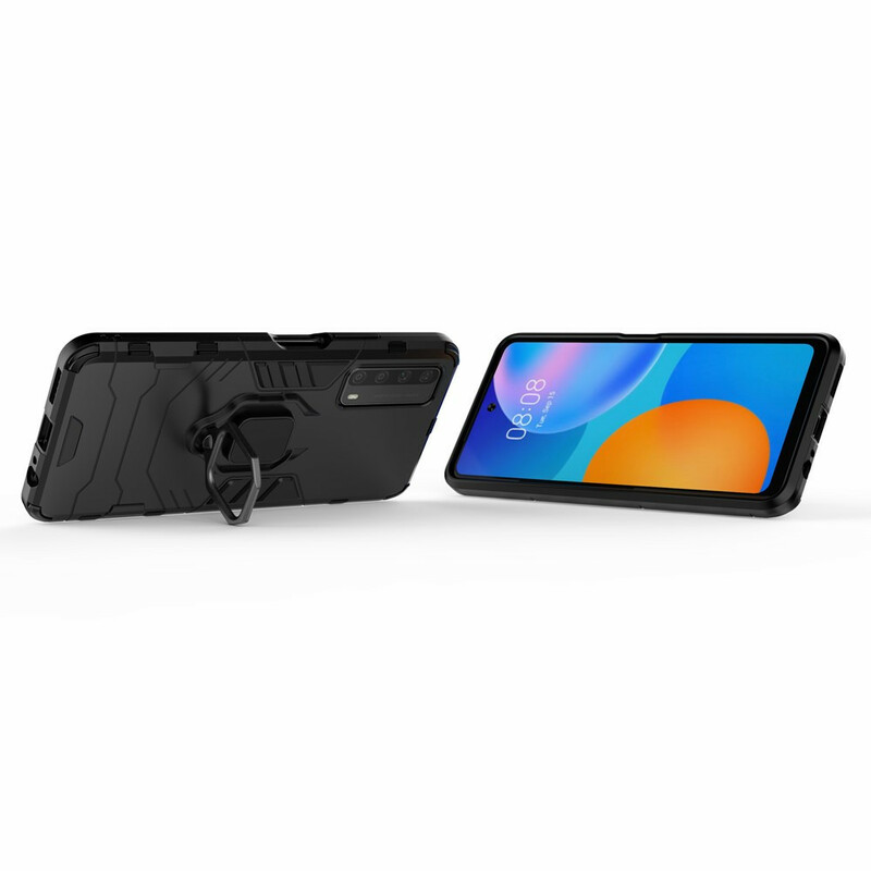 Coque Huawei P Smart 2021 Ring Résistante Coque Huawei P Smart 2021 Ring Résistante