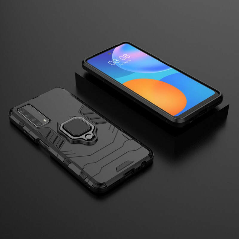Coque Huawei P Smart 2021 Ring Résistante Coque Huawei P Smart 2021 Ring Résistante