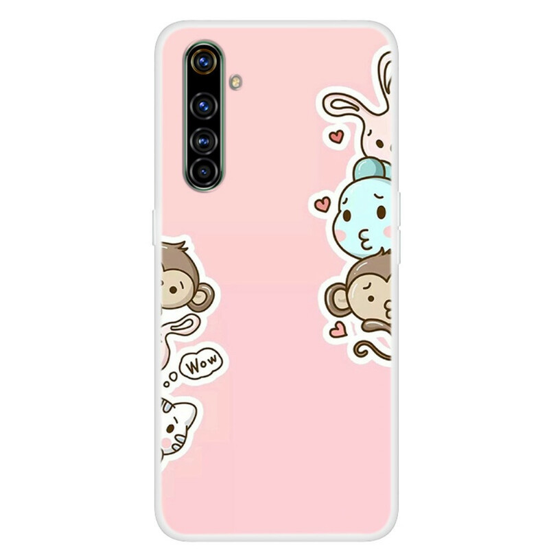 Coque Realme 6 Animaux Wow