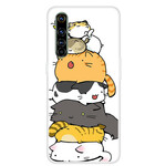 Coque Realme 6 Tas De Chats Cartoon