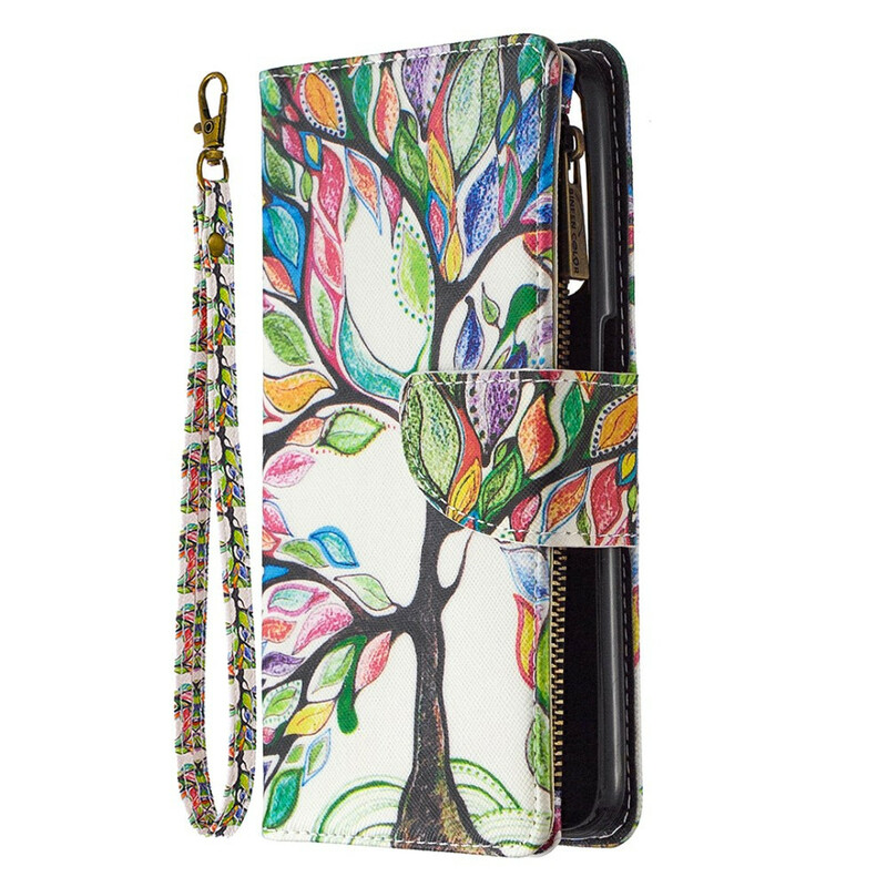 Housse Realme 6 Poche Zippée Arbre Housse Realme 6 Poche Zippée Arbre