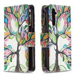 Housse Realme 6 Poche Zippée Arbre Housse Realme 6 Poche Zippée Arbre