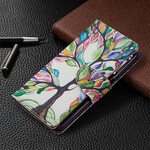 Housse Realme 6 Poche Zippée Arbre Housse Realme 6 Poche Zippée Arbre