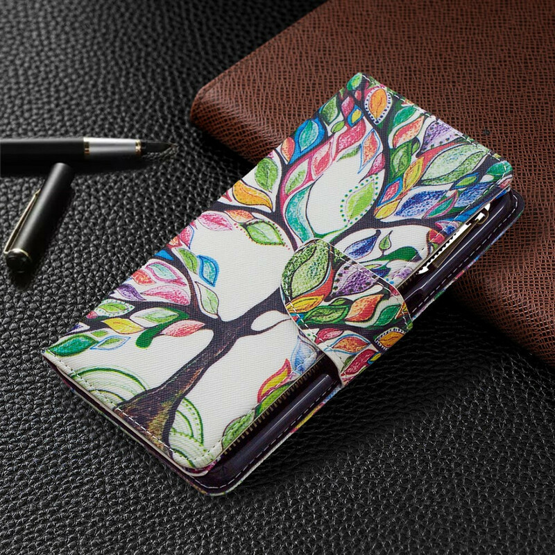 Housse Realme 6 Poche Zippée Arbre Housse Realme 6 Poche Zippée Arbre