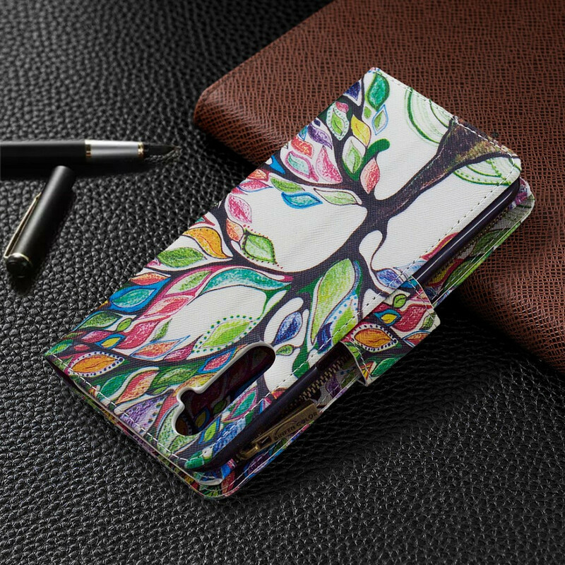 Housse Realme 6 Poche Zippée Arbre Housse Realme 6 Poche Zippée Arbre