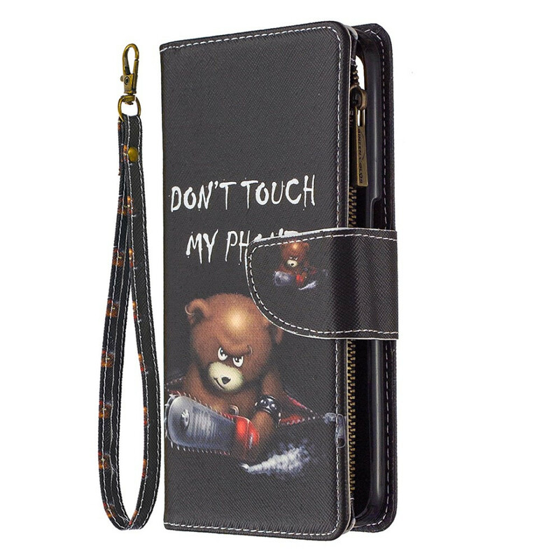 Housse Realme 6 Poche Zippée Ours Housse Realme 6 Poche Zippée Ours