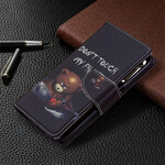 Housse Realme 6 Poche Zippée Ours Housse Realme 6 Poche Zippée Ours