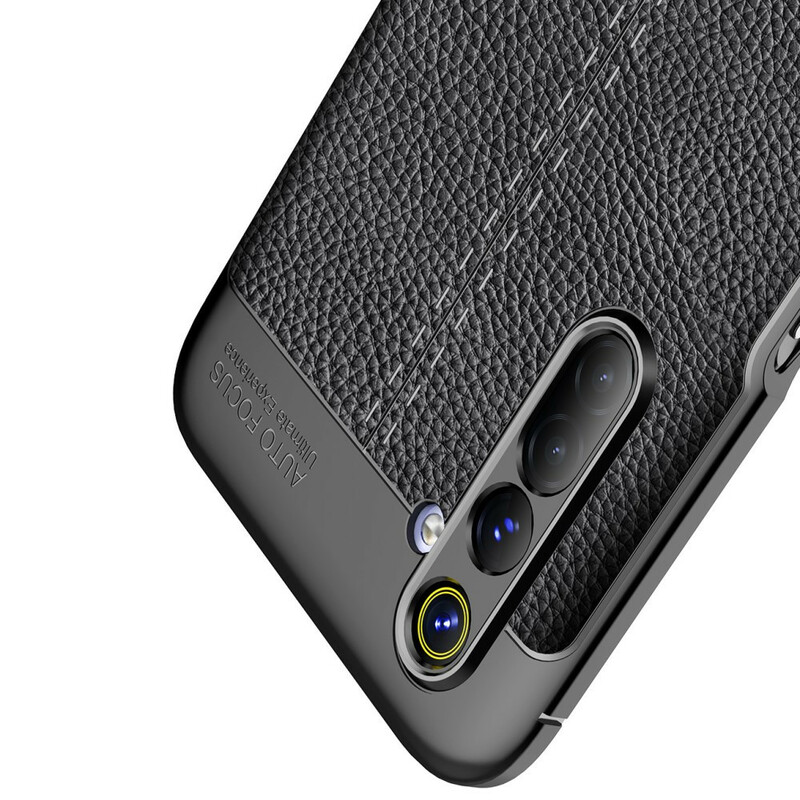 Coque Realme X50 Effet Cuir Litchi Double Line Coque Realme X50 Effet Cuir Litchi Double Line