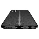 Coque Realme X50 Effet Cuir Litchi Double Line Coque Realme X50 Effet Cuir Litchi Double Line