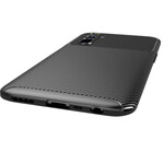 Coque Realme 6 Flexible Texture Fibre Carbone Coque Realme 6 Flexible Texture Fibre Carbone