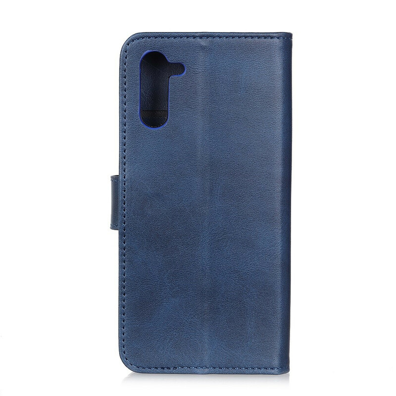 Housse Realme 6 Effet Cuir Mat Rétro Housse Realme 6 Effet Cuir Mat Rétro