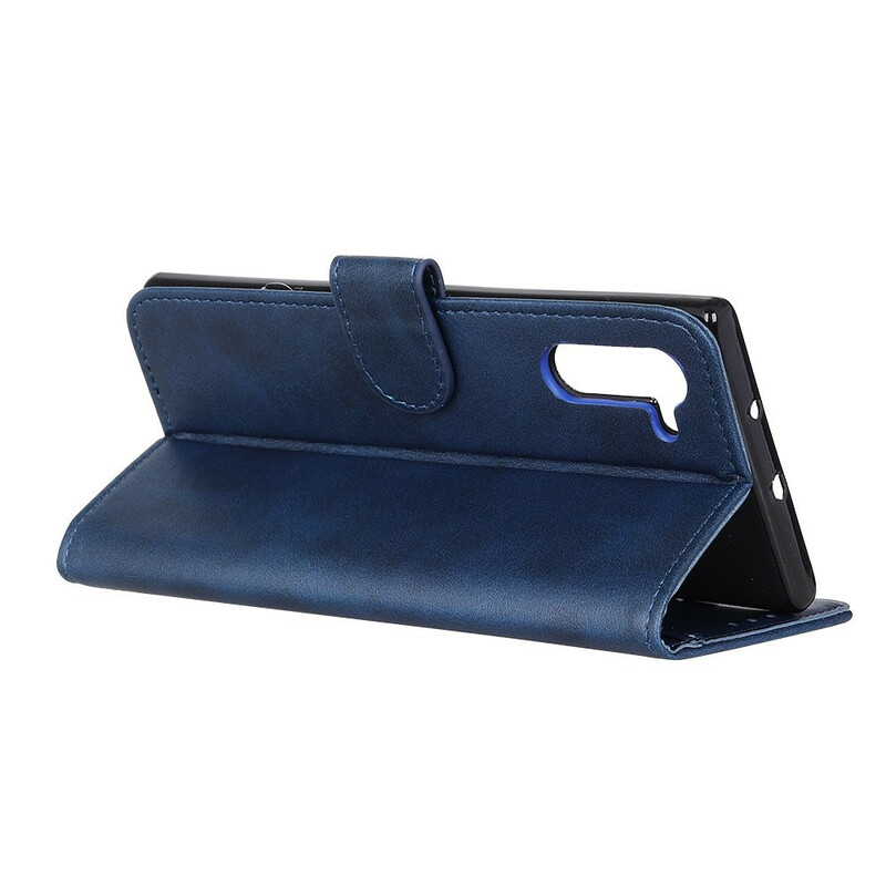 Housse Realme 6 Effet Cuir Mat Rétro Housse Realme 6 Effet Cuir Mat Rétro