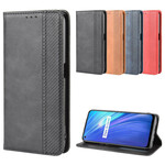 Flip Cover Realme 6 Effet Cuir Vintage Stylisé Flip Cover Realme 6 Effet Cuir Vintage Stylisé